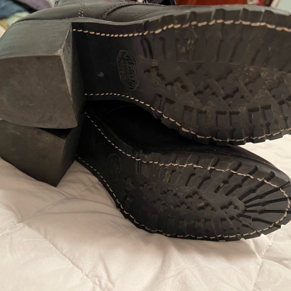 Frye Women's Combat boots Black Size 8 - Picture 3 of 5